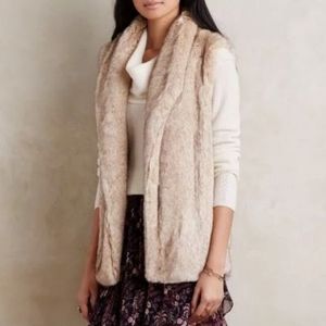Anthropologie Sanctuary Faux Fur Vest XS